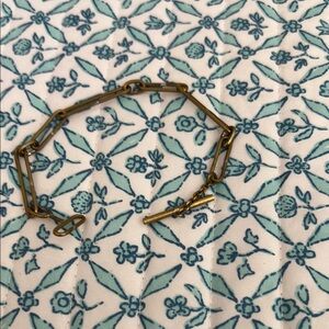 Brass/gold Chain Bracelet